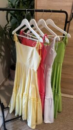 Tie Shoulder Maxi Dress (Multi-Colors) - Image 3