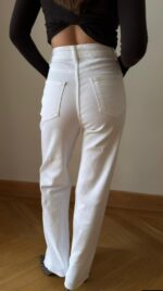 High Waisted Straight Leg Jeans - Image 2