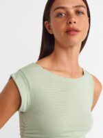 Asymmetrical Sleeveless Ruched Top (Multi-colors) - Image 6