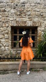 Puff Sleeve Mini Dress (Multi-Colors) - Image 2