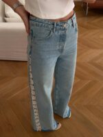 Jeans With Embroidery Detail - Image 2