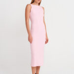 Luna Sculpt Midi Dress (Three Colors)