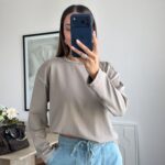 Stone Embellished Basic Blouse