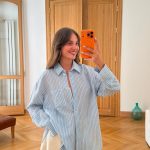ZR Oversized Striped Shirt
