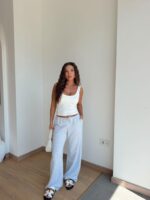 Basic Straight Leg Plush Trousers (Multi-Color) - Image 2