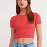 Half Sleeved Knit Top (2 Colors)