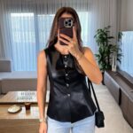 Leather Vest (Multi-Color)
