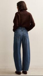 Women's High Waist Wide Leg Jeans - Image 2