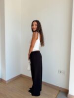 Basic Straight Leg Plush Trousers (Multi-Color) - Image 10