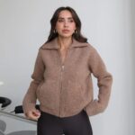 Havan Wool Zip Up Cardigan