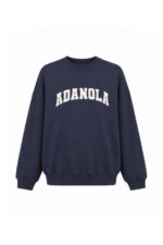 Adanola Oversized Sweatshirt Navy & Black