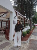 Check Bomber Jacket - Image 3