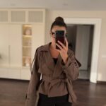 Brown Short TrenchCoat