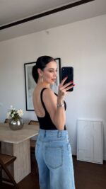 Black Polyamide Stretchy Bodysuit - Image 3