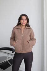 Havan Wool Zip Up Cardigan - Image 3