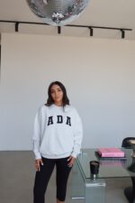 Ada Grey Crewneck Sweatshirt - Image 2