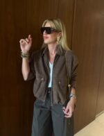 Suede Oversized Jacket - Image 2
