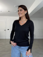 Vneck Soft Knit Basic - Image 4