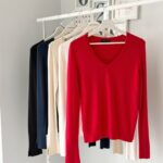 Vneck Soft Knit Basic